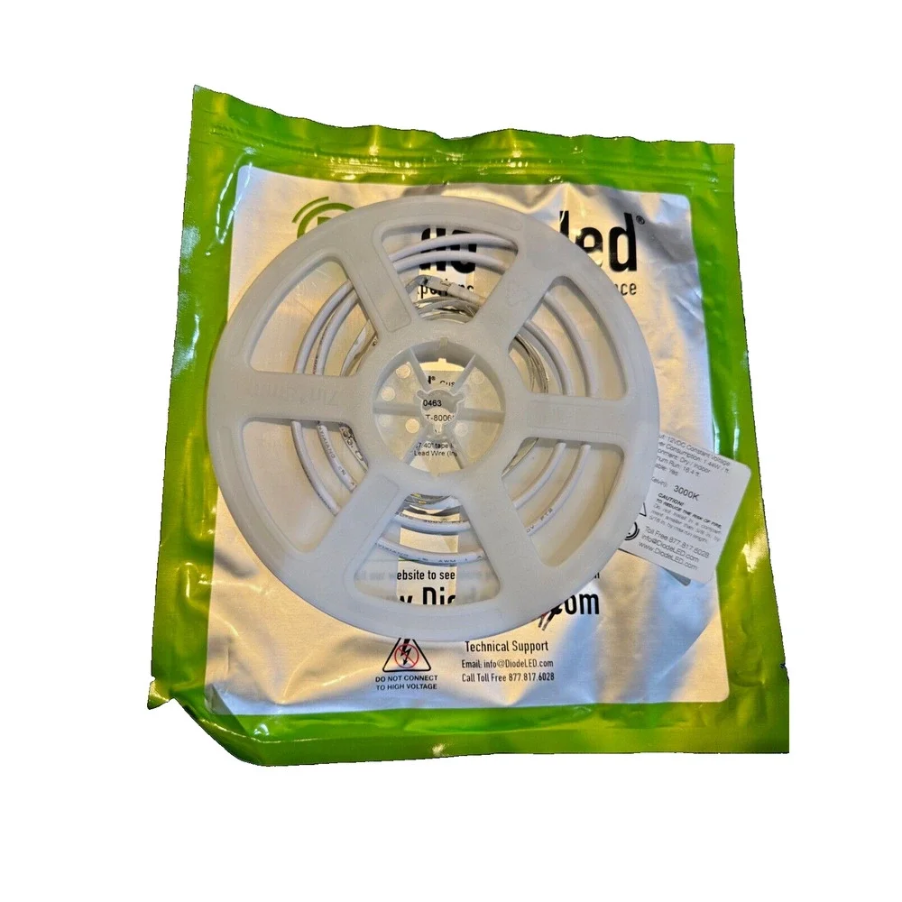 DIODE LED DI-12V-SW-CSTM 200 LED Tape Light, 12V, 3000K, 27.56 ft. *NEW*